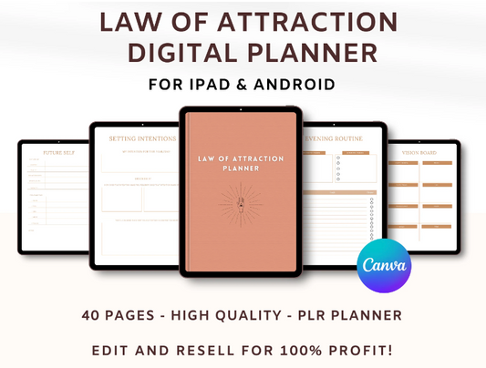 Law Of Attraction Digital Planner