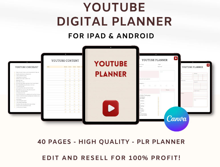 Youtube Digital Planner