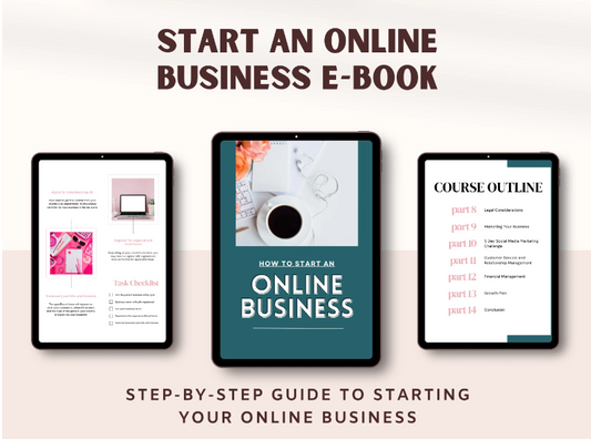 Start An Online Business E-Book