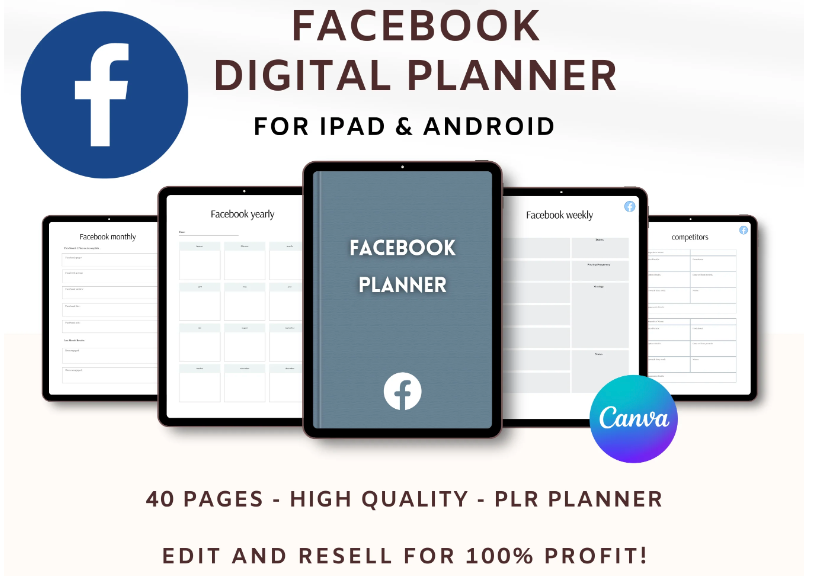 Facebook Digital Planner