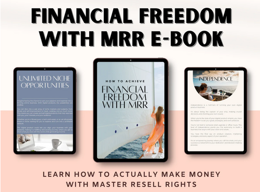 Financial Freedom With MRR E-Book